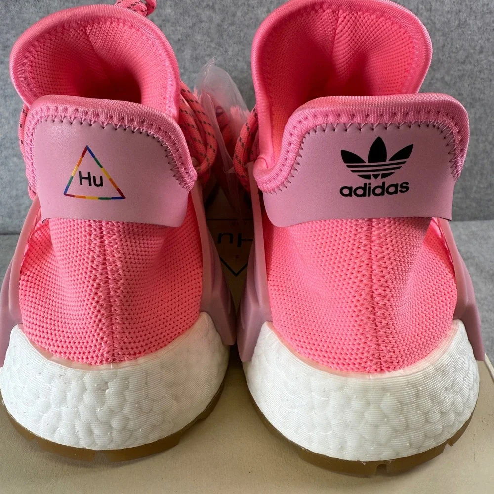 Adidas Pharrell Williams Human Race NMD‎ Pink Sneakers Shoes SIZE 10